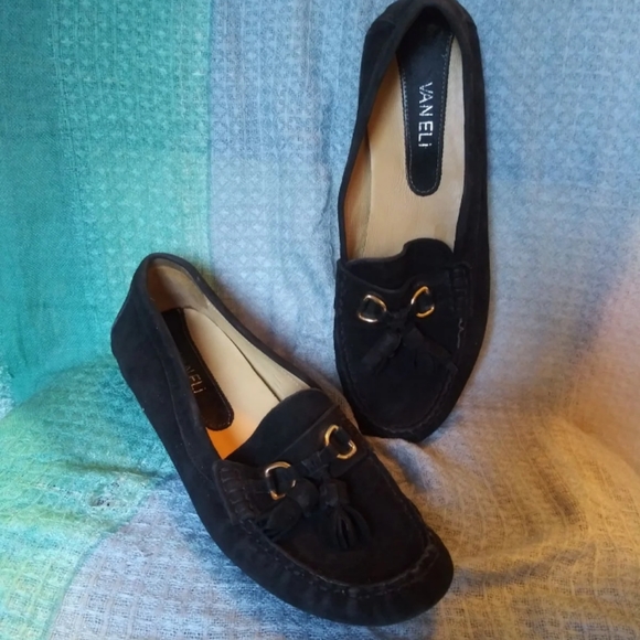 vaneli suede loafers